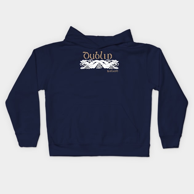 Dublin Ireland Kids Hoodie by TrueCelt